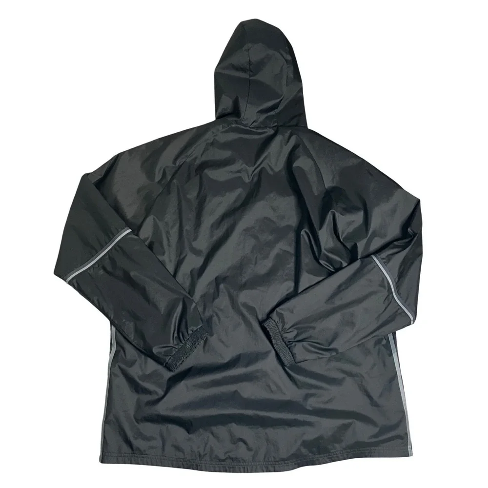 Adidas Condivo 16 Windbreaker‎ Jacket Mens 2XL Black Hooded 2XL Soccer Rain Coat